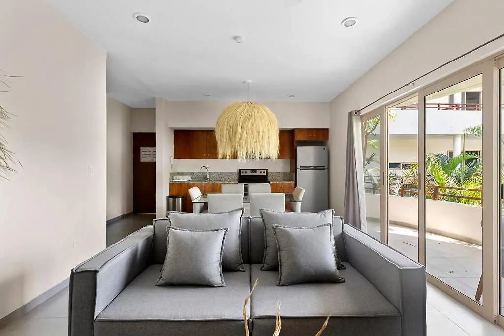 Stylish 2Bd Condo In Prime Location With Balcony Tulum