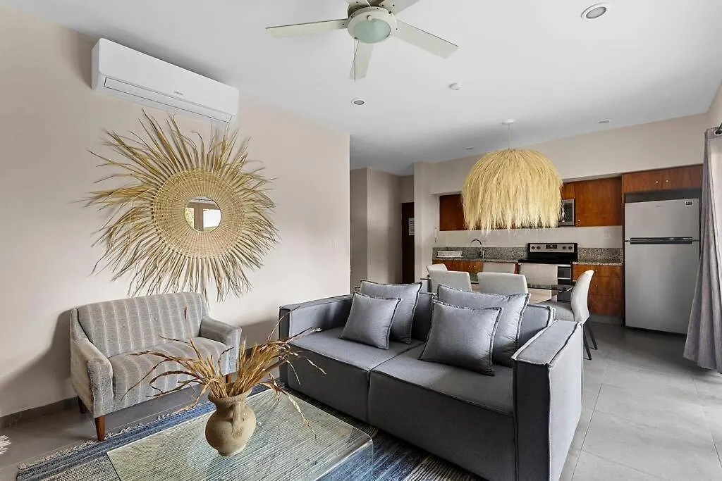 Stylish 2Bd Condo In Prime Location With Balcony Tulum