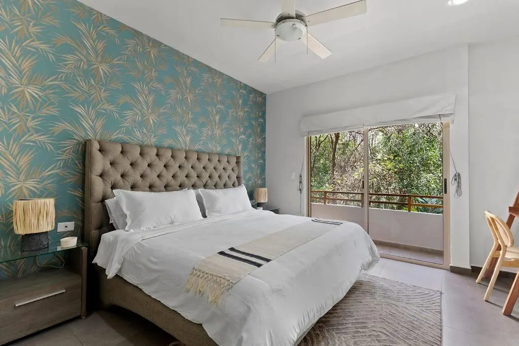 Stylish 2Bd Condo In Prime Location With Balcony Tulum Apartment