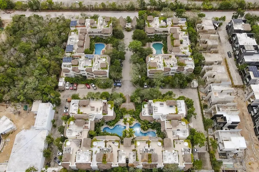 Stylish 2Bd Condo In Prime Location With Balcony Tulum 0*,
