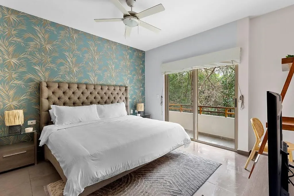 Apartment Stylish 2Bd Condo In Prime Location With Balcony Tulum Mexico