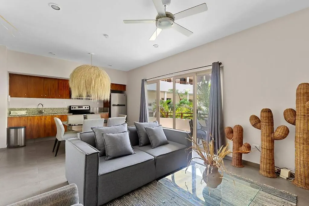 Stylish 2Bd Condo In Prime Location With Balcony Tulum 0*,