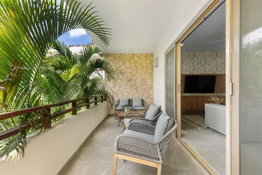 Stylish 2Bd Condo In Prime Location With Balcony Tulum