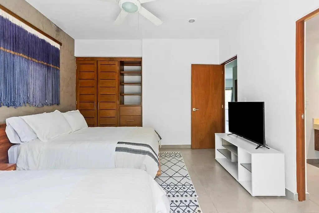 Stylish 2Bd Condo In Prime Location With Balcony Tulum Mexiko